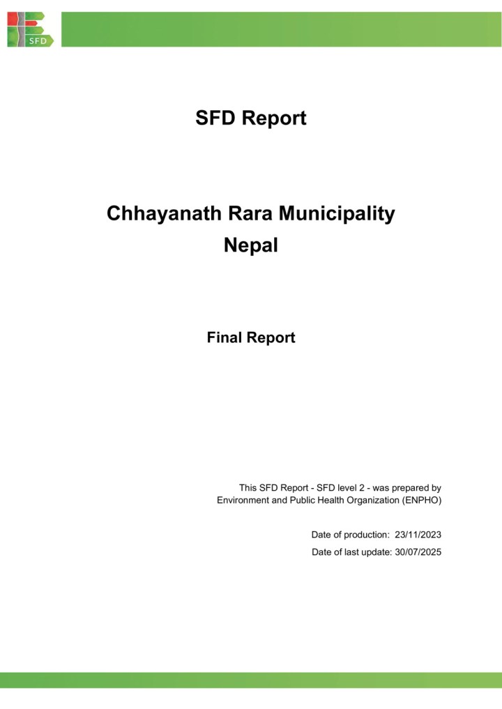 SFD (Level 2) Report - Chhayanath Rara
