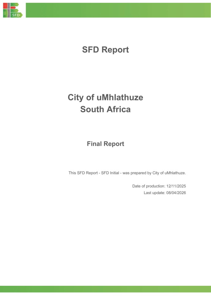 SFD (Level 1) Report - City of  uMhlatuze
