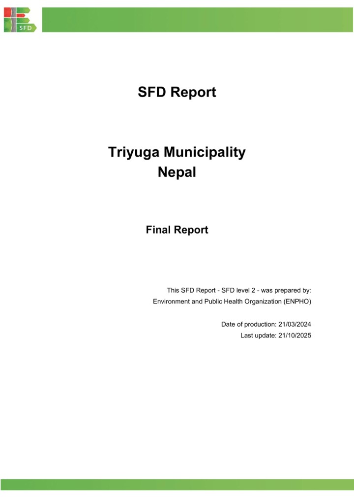 SFD (Level 2) Report - Triyuga Municipality