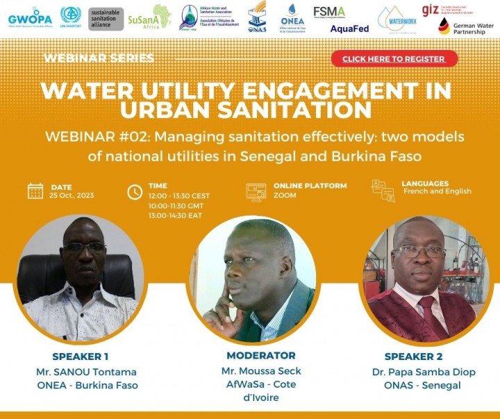 Managing sanitation effectively: two models of national utilities in Senegal and Burkina Faso