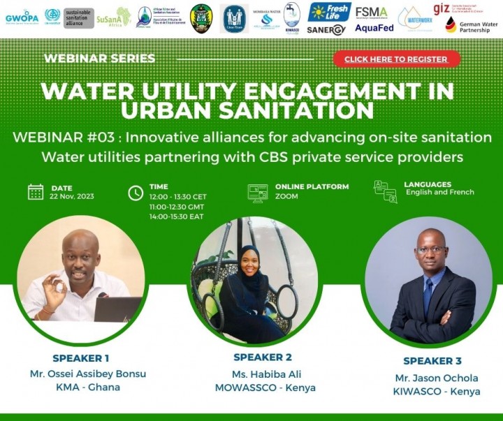 Innovative alliances for advancing on-site sanitation - Water utilities partnering with CBS private service providers