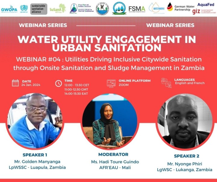 Utilities driving citywide inclusive sanitation through onsite sanitation and sludge management in Zambia
